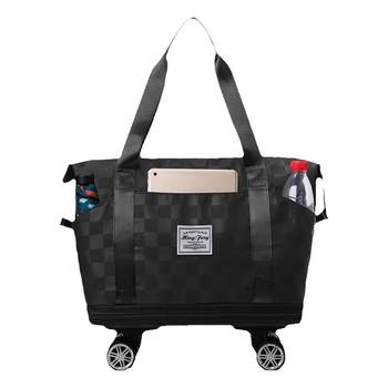 Folding suitcase universal wheel bag travel bag women's extra large capacity wheeled luggage bag Waterproof lightweight portable maternity bag