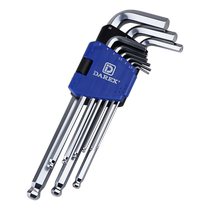 DAREX imported flat head hexagonal wrench set metric ball head extended hexagonal key hexagonal screwdriver