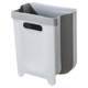 Kitchen trash can wall-mounted foldable