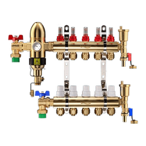 Южный первый полный медный крупный газораспределительный интегрированный пол распределитель воды фильтр микропузырьков геотермальный водопроводный водопроводный коллектор
