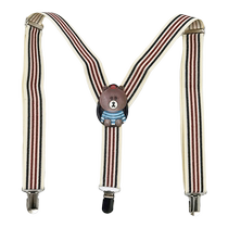 Charmanguli boys suit and tie childrens suspenders accessories short-sleeved suit overalls single adjustable suspenders