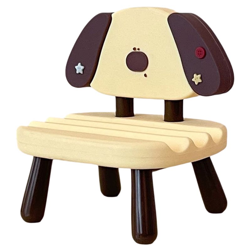 Cartoon small stool desktop ornament mobile phone holder