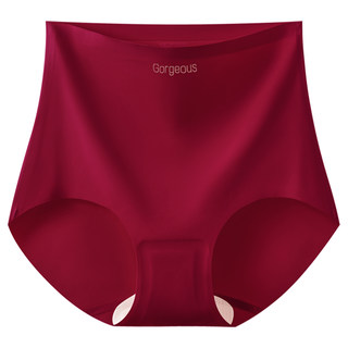 Fenton zodiac year red underwear women's new style seamless high waist
