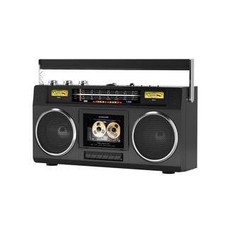 Grady tape recorder retro old man student