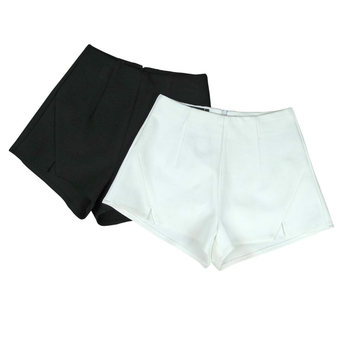 High-Waisted A-Line Wide-Leg Slit Sexy Slimming Versatile Casual Suit Shorts Boot Shorts Plus Size Women's Autumn and Winter