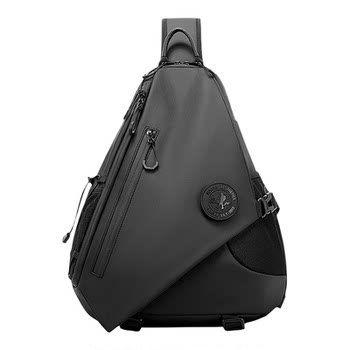Outdoor large-capacity sports travel chest bag for men multi-functional waterproof 13-inch cycling crossbody bag trendy bow and arrow bag