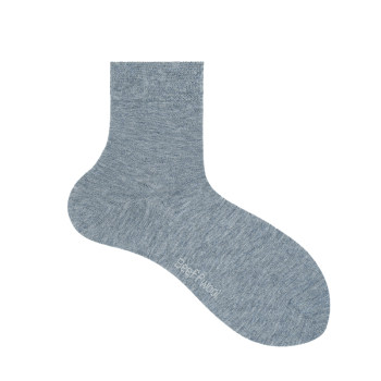Boneless heating and warm solid color right angle wool socks