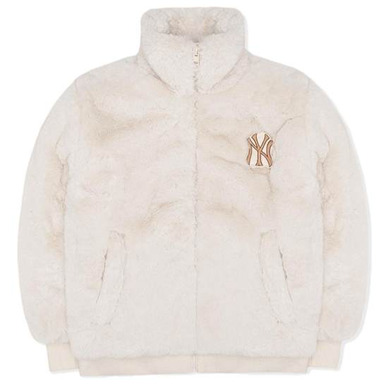 Официальная женская спортивная плюшевая куртка MLB