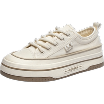 Une épaisse base de la personne de petites chaussures blanches Les femmes de lété 2024 Un nouvel accroissement des chaussures pour dames Sails Shoes Femmes Style dautomne Bursting Casual Shoes