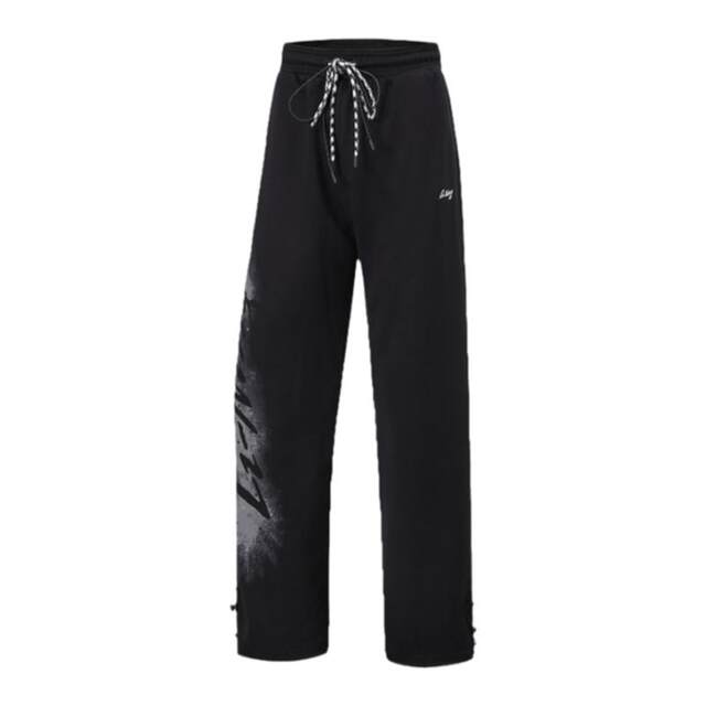 Li Ning fitness straight women's loose sports pants