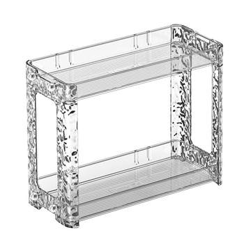 Multi-story storage rack for home bathrooms