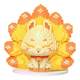 Glow-in-the-dark nine-tailed fox educational toy building blocks