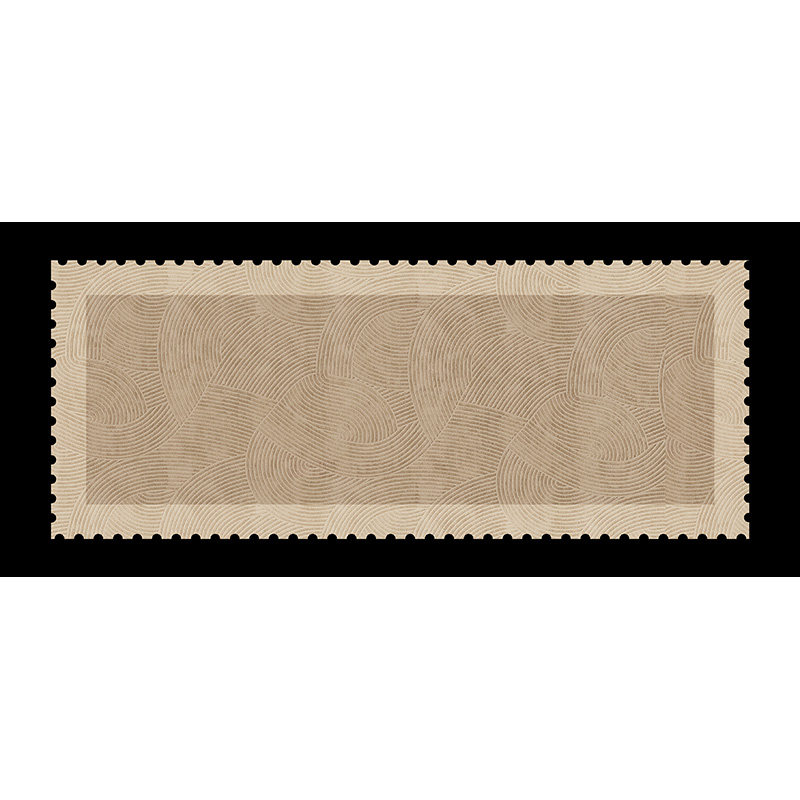 Dirty-resistant L-shaped kitchen floor mat, oil-proof, non-slip, no-wash