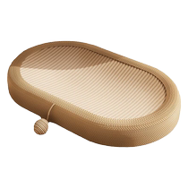 Sisal Cat Scratching Board Cat Nest Integrated Extra Large Cat Claw Tray Basin Wear-resistant and Non-shedding Sisal Mat Cat Claw Grinding Toy