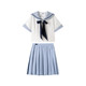 Mo Qiu JK sailor suit ພາກຮຽນ spring ຍີ່ປຸ່ນ pleated skirt suit