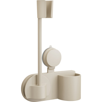 Suction cup lazy hair dryer rack air drum pendant storage rack