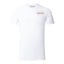 Red Bull F1 Team Large Logo T-Shirt - White - Unisex