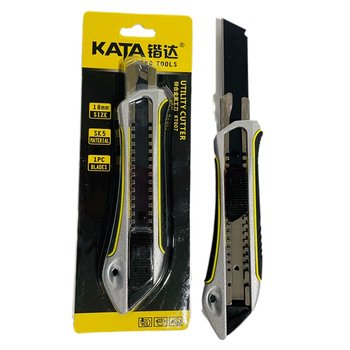 Kaida Utility Knife Heavy Industrial Paper Knife Wallpaper Knife ໂລຫະປະສົມສັງກະສີຂະຫນາດໃຫຍ່ cutter ຫ້ອງການມີດຕັດ seam ງາມ