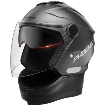 Large size dual lens helmet