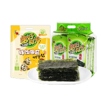 Xizhilang Good Times Iwaki Flavor Seaweed 2g*8 bags Pork floss and seaweed mixed rice 50g*1 bag childrens snacks