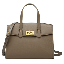 Pierre Cardin womens bag crossbody shoulder genuine leather bag platinum bag mom bag first layer cowhide