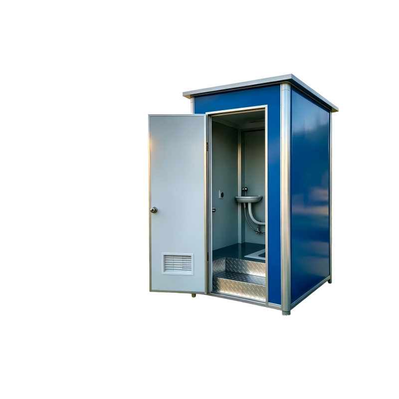 Mobile toilet, rural outdoor scenic spot, environmental protection, simple activity, temporary public toilet shower room