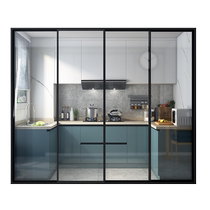 Official sliding door extremely narrow kitchen sliding door glass door balcony entrance door bathroom door bedroom customization