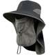 Sombrero táctico de protección solar para pesca profesional (cubierta completa para la cara)