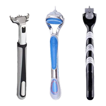 Universal Geely manual razor holder 2-layer 3-layer 5-layer holder manual shaving handle handle shaving holder