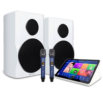 2024 INANDON SOUND KING POINT SONG MACHINE HOME KTV SOUND SUIT FULL POWER AMPLIFIER REVERBERATION K SONG ALL-IN-ONE