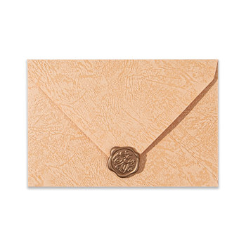 Perfume valentine's day greeting card with scented envelope handwritten