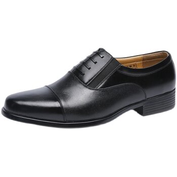 Jihua 3514 genuine three-joint leather shoes business men's shoes