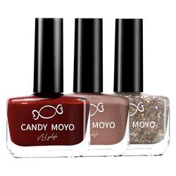 Candymoyo 벨트 퀵 드라이 봄과 여름 매니큐어
