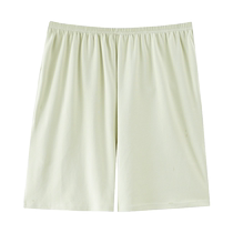 Catman pure cotton pajamas womens shorts summer thin solid color cotton silk plus size home pants can be worn outside walking pants