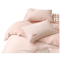 Mercury Home Textiles Milk Velvet Three-Four-Piece Autumn and Winter Warm Kit Anti-static Warm Velvet Sheet Quilt Set Bedding Set