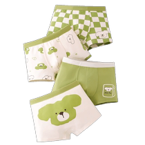 Boys underwear childrens cotton boxer briefs medium and large boys 100% cotton boxer shorts baby boys no clip pp