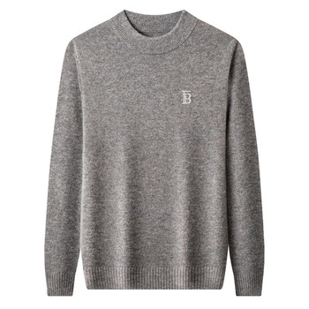 High-quality bapnxrry half turtleneck round neck sweater for men High-quality bapnxrry half turtleneck round neck sweater for men