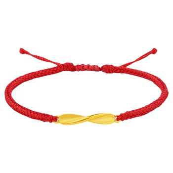 Saturday fortune gold 5d hard gold bracelet pricing couple style möbius ring gold bracelet as a gift for girls