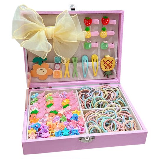 Подарок на день рождения для девочек и детей, заколки для волос и аксессуары для волос, подарочный набор