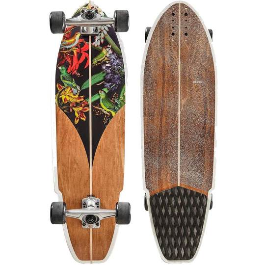 Decathlon land surfboards are professional and smooth