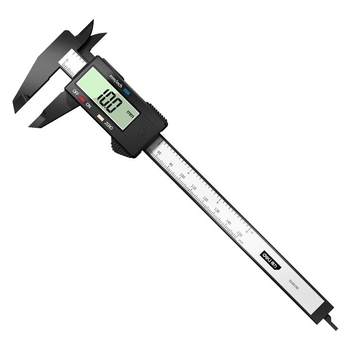 Deli vernier caliper ຈໍສະແດງຜົນດິຈິຕອນທີ່ມີຄວາມແມ່ນຍໍາສູງເຄື່ອງປະດັບອີເລັກໂທຣນິກ Wenwan ສາຍແຂນພິເສດ jade ການວັດແທກນ້ໍາມັນເຄື່ອງຫມາຍຂອບ caliper