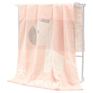 Chunqiurenjia pure cotton absorbent baby gauze bath towel
