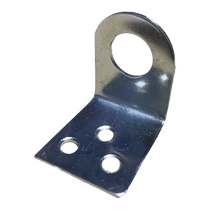 Corner code curved code lock galvanized corner code small hole right-angled L-shaped corner furniture connector