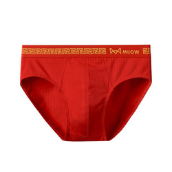 Cat Man's Year of the Dragon Underwear Men's Briefs Big Red Cotton New Year's Gift 2024 Year of the Dragon Men's Shorts