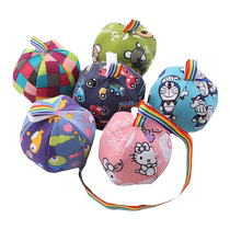 Kindergarten meteor sandbag with rope for children to throw sandbags for primary school students special round pearl cotton throwing meteor hammer