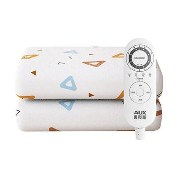 Oaks electric blanket for single and double persons with dual temperature control and mite removal