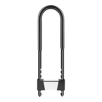 Glass door lock U-shaped lock double door mortise lock glass lock sliding door long lock shop u-shaped outdoor U-shaped lock