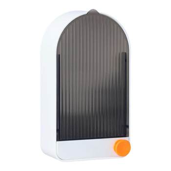 Creative flip drain soap box wall-mounted hole-free