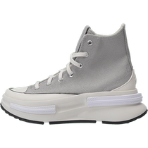 converse RUN STAR LEGACY high-top lace-up gray thick-soled canvas shoes A06503C
