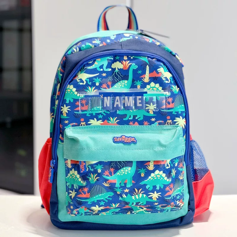 Fuchsia school bag for early age, universal backpack, storage system, 1-3-6 years